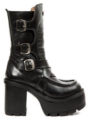 NWOT New Rock M-SEVE01-C4 Boots